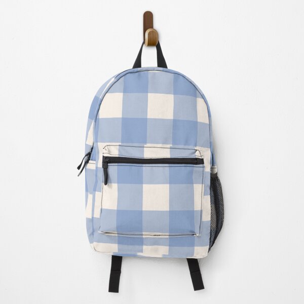 Item preview,  Soft Blue And Cream Gingham Plaid Design designed and sold by JaselviiStudio.