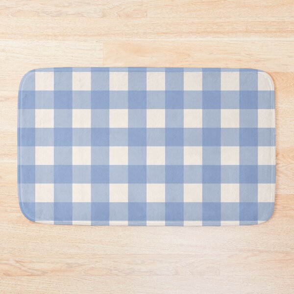 Item preview,  Soft Blue And Cream Gingham Plaid Design designed and sold by JaselviiStudio.