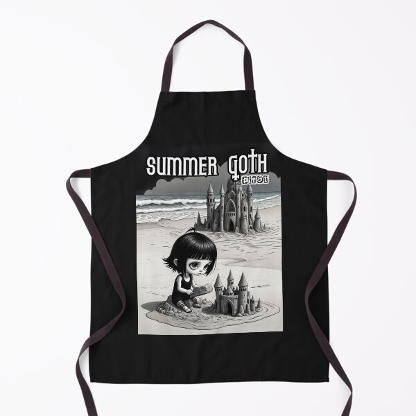 Item preview, Summer goth sand castles designed and sold by MetalSatyrShop.