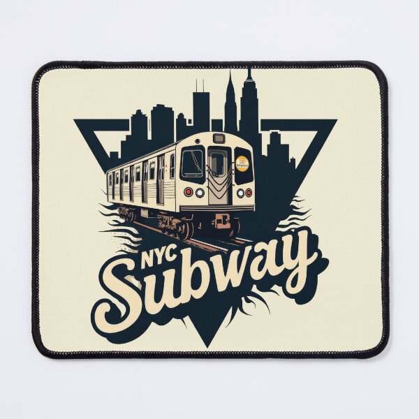 Item preview, New York Subway NYC Subway illustration Train designed and sold by MayaDelaye.
