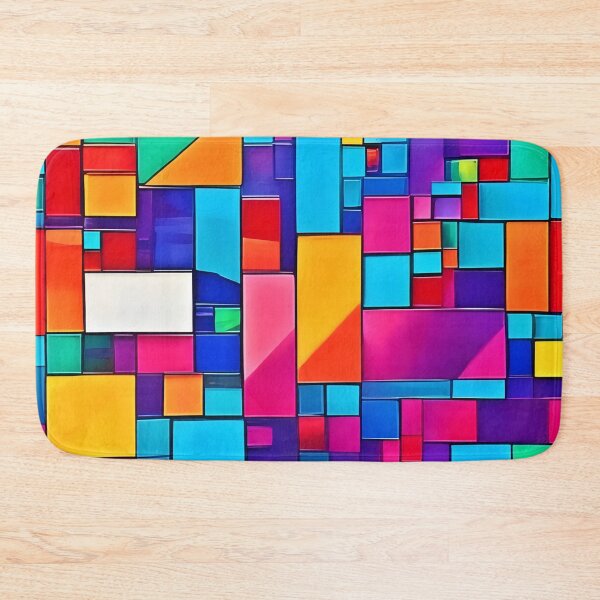 Artikelvorschau, Geometrische Farbe Art entworfen und verkauft von Health And Fitness Posts e-Store.