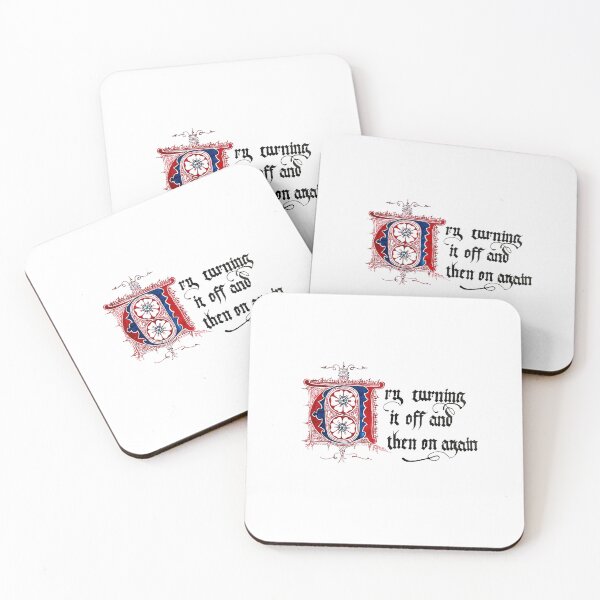 Item preview, Try Turning it Off and then On Again designed and sold by SarahJoyScribe.