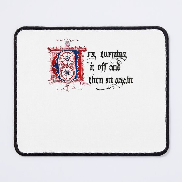 Item preview, Try Turning it Off and then On Again designed and sold by SarahJoyScribe.