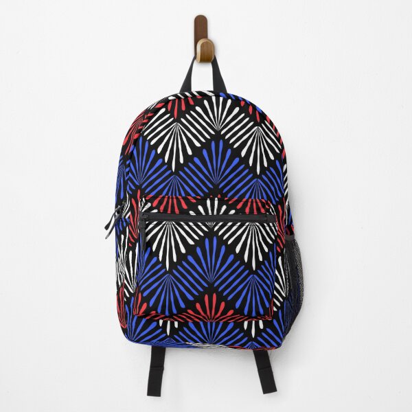 Item preview, Chevron Patriotic Pattern - American Fireworks designed and sold by Ana Cá Art & Design.