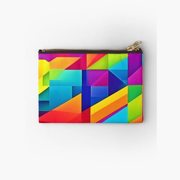 Aperçu de l'œuvre Kaléidoscope de couleurs géométriques créée et vendue par Health And Fitness Posts e-Store.