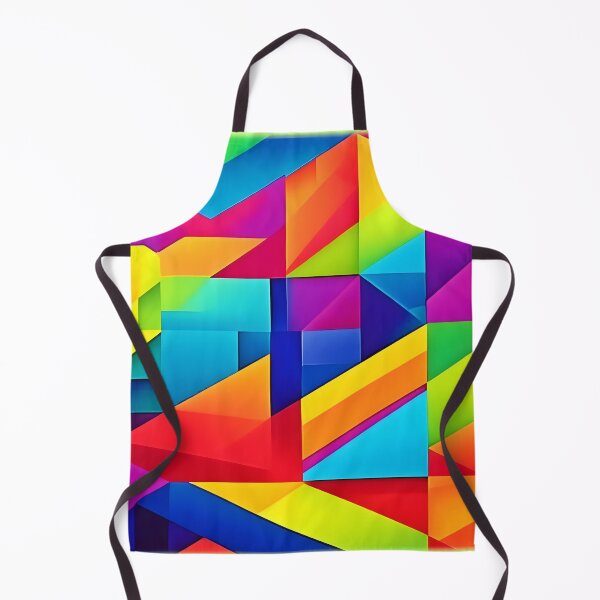 Aperçu de l'œuvre Kaléidoscope de couleurs géométriques créée et vendue par Health And Fitness Posts e-Store.