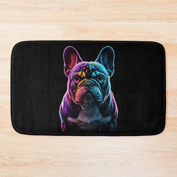 Item preview, Colorful Dog face French Bulldog Frenchie Cute Dog Lover designed and sold by MTRBSK11.