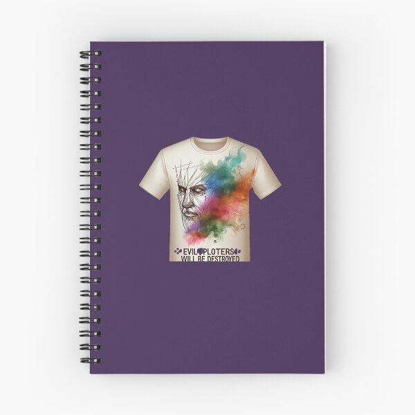 Item preview, Divine Justice 3D Sketch - "Evil Plotters Will Be Destroyed" T-Shirt, designed and sold by PaintMeWorld.