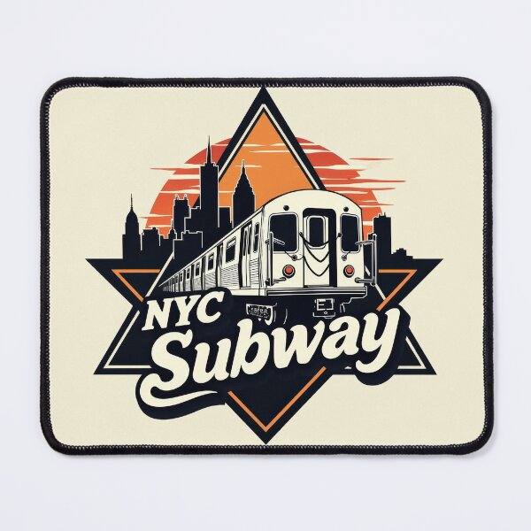 Item preview, New York Subway NYC Subway illustration Train designed and sold by MayaDelaye.