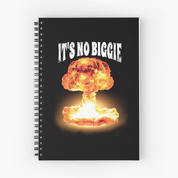 Item preview, Bold and Humorous Nuclear Explosion It’s No Biggie Dark Humor Atomic Blast  designed and sold by DrawHandArt.