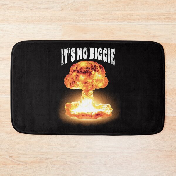 Item preview, Bold and Humorous Nuclear Explosion It’s No Biggie Dark Humor Atomic Blast  designed and sold by DrawHandArt.