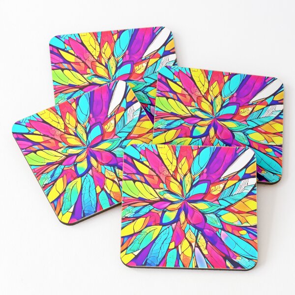 Item preview, Colorful Flower Mandala designed and sold by Health And Fitness Posts e-Store.