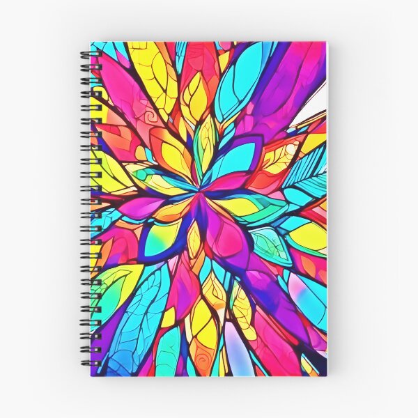 Item preview, Mandala de flores de colores designed and sold by Health And Fitness Posts e-Store.