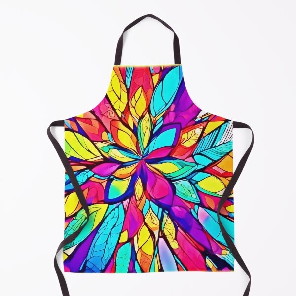 Aperçu de l'œuvre Mandala de fleurs colorées créée et vendue par Health And Fitness Posts e-Store.