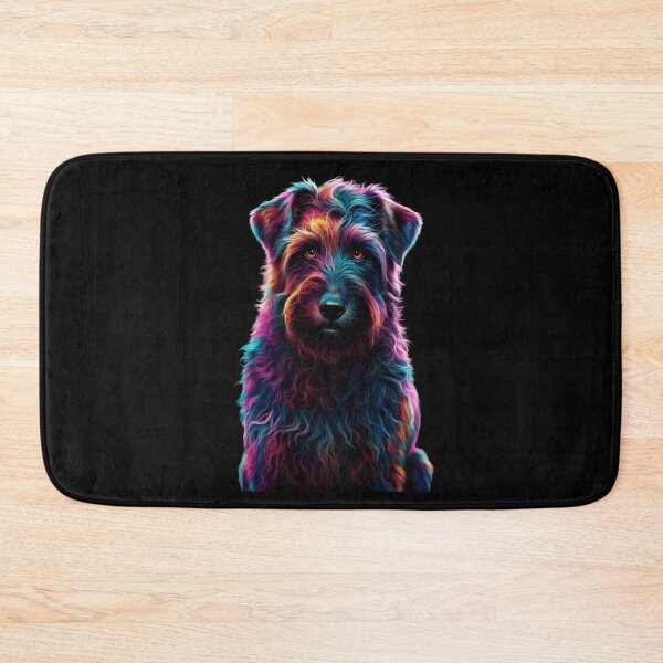 Item preview, Colorful Dog face Miniature Schnauzer Cute Dog Lover designed and sold by MTRBSK11.