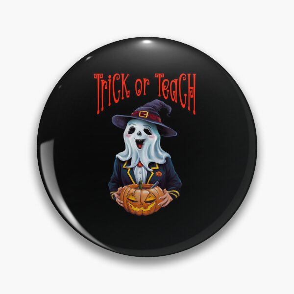 Item preview, Teacher Halloween Trick Or Teach Cute Ghost Coffee Pumpkins designed and sold by box-artshop.