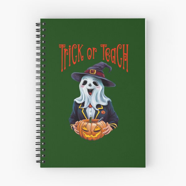 Item preview, Teacher Halloween Trick Or Teach Cute Ghost Coffee Pumpkins designed and sold by box-artshop.