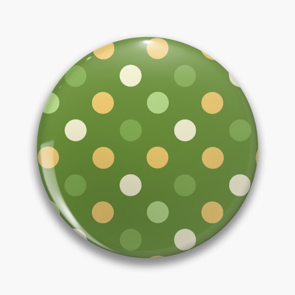 Item preview, Colourful Polka Dots Design In Green Yellow And Beige designed and sold by JaselviiStudio.