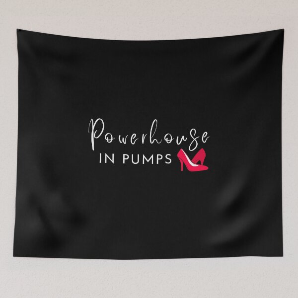 Item preview, Powerhouse in Pumps  designed and sold by NotablyDesigned.