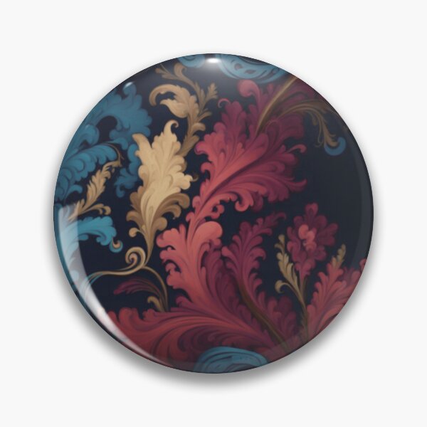 Item preview, Red and Blue Paisley Pattern designed and sold by BirdsnStuff.