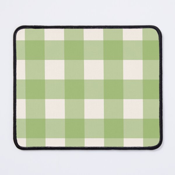 Item preview, Soft Green And Cream Gingham Plaid Design designed and sold by JaselviiStudio.
