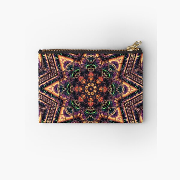 Item preview, "On the Edge of Reason" (Earth Tones) - Geometric Abstract Mandala  designed and sold by Leah McNeir.