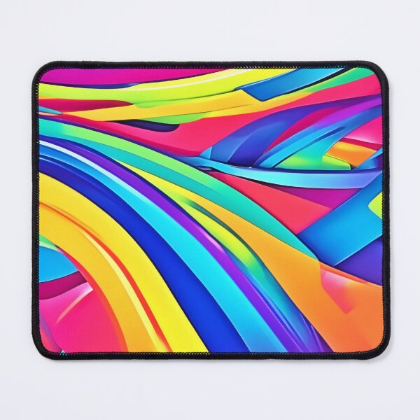 Item preview, Vibrant Abstract Color Wave Art designed and sold by Health And Fitness Posts e-Store.