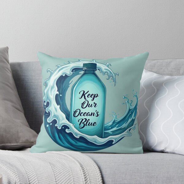 Item preview, Keep Our Oceans Blue, Ocean Conservation designed and sold by  MAD's Recreation Studio.