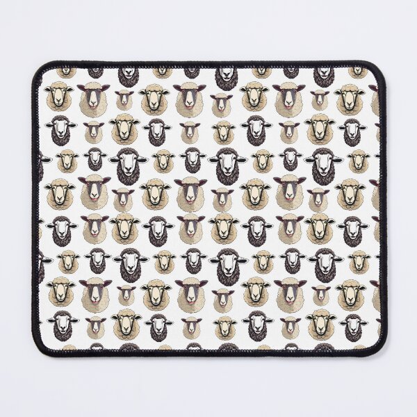 Item preview, Funny Sheep Face Pattern designed and sold by Tom-Johnson.