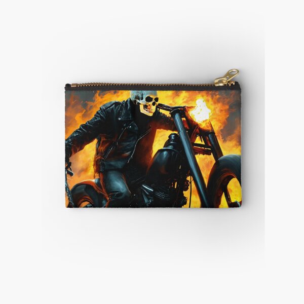 Item preview, ghost rider, fire, motorcycle, skeleton designed and sold by DonnaBlankaArt.