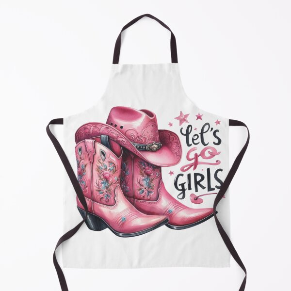 Item preview, Lets Go Girl, Pink Cowboy Boots designed and sold by deniz kaya.
