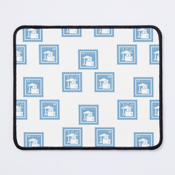 Item preview, Finance | Light Blue & White Stamps | College Economics Econ Major | Accounting Graduate School Class | Economy Banking Job | University Degree Minor | StampHeed 001 designed and sold by StampHeed.