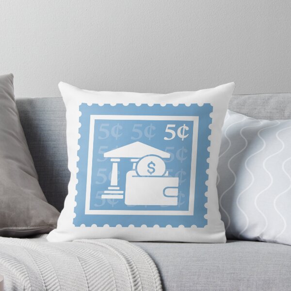 Item preview, Finance | Light Blue & White Stamps | College Economics Econ Major | Accounting Graduate School Class | Economy Banking Job | University Degree Minor | StampHeed 001 designed and sold by StampHeed.