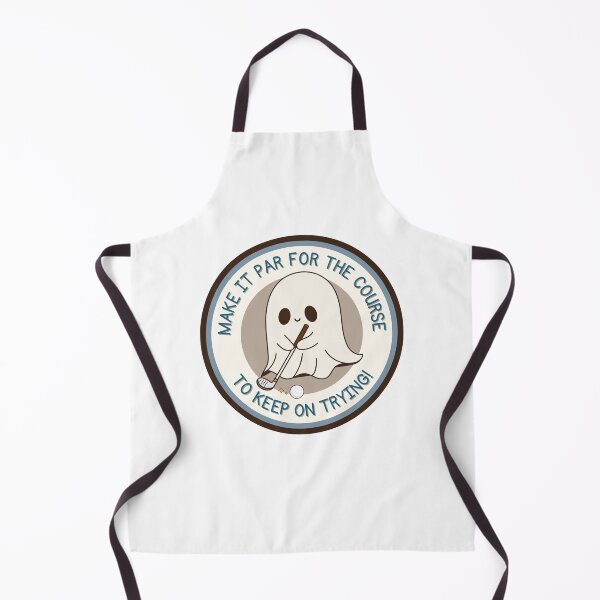 Item preview, par for the course golf ghost growth mindset designed and sold by KimRG.