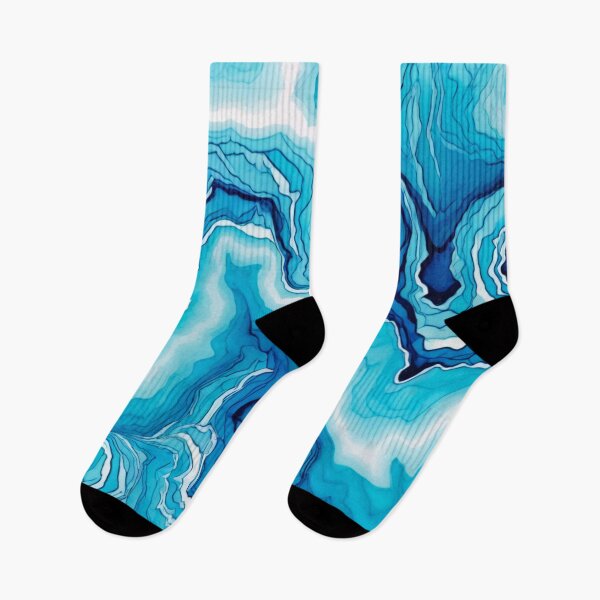 Item preview, Ocean Waves Geode Pattern designed and sold by BirdsnStuff.