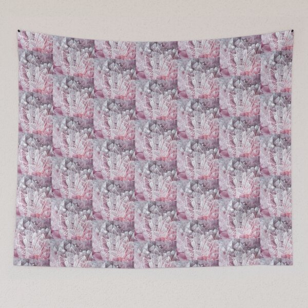 Aperçu de l'œuvre Cristaux roses Quartz rose créée et vendue par WildWoodlandWitch.