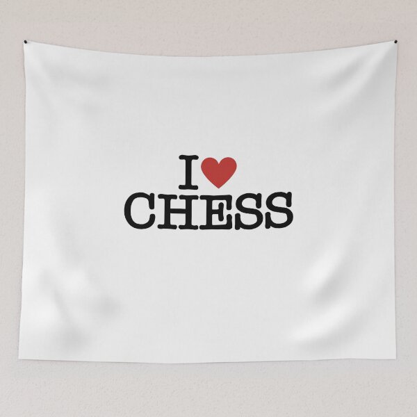 Item preview, I Love Chess  designed and sold by CharmStudio.