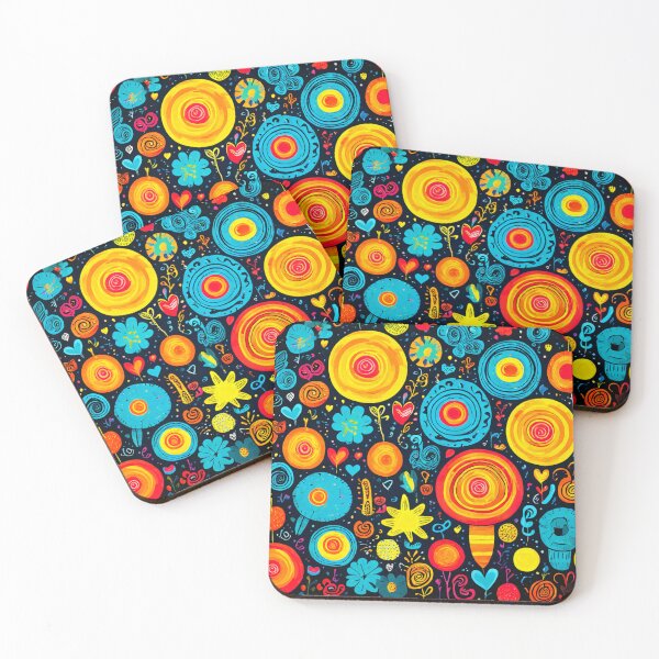 Item preview, Whimsical Doodle Pattern designed and sold by BirdsnStuff.