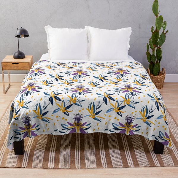 Item preview, Passion Flowers Bloom Like Fireworks designed and sold by Ms. Counterclockwise.