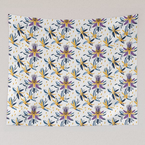 Item preview, Passion Flowers Bloom Like Fireworks designed and sold by Ms. Counterclockwise.