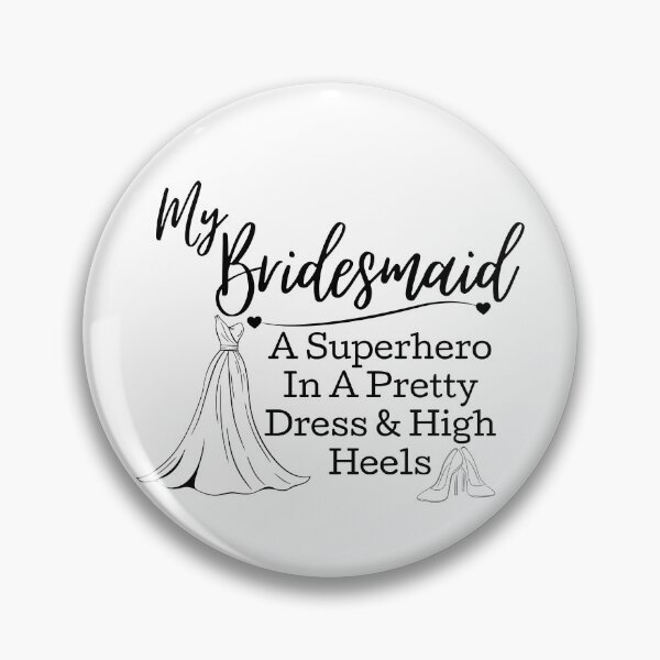 Item preview, Funny Bridesmaid Saying designed and sold by StoneybrokeM.