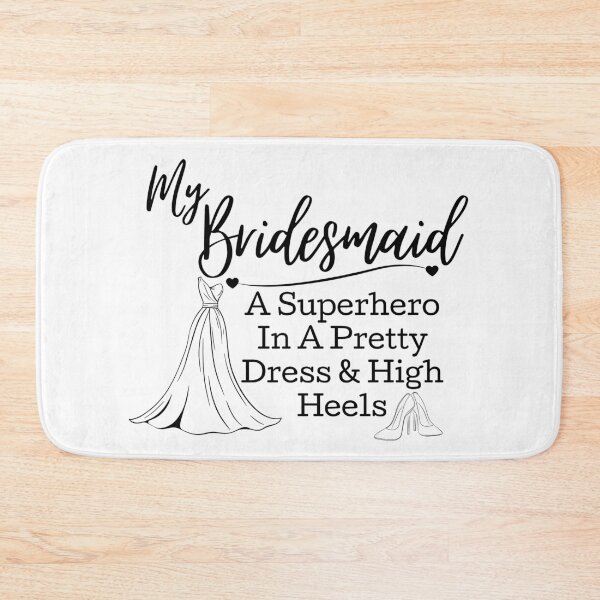 Item preview, Funny Bridesmaid Saying designed and sold by StoneybrokeM.