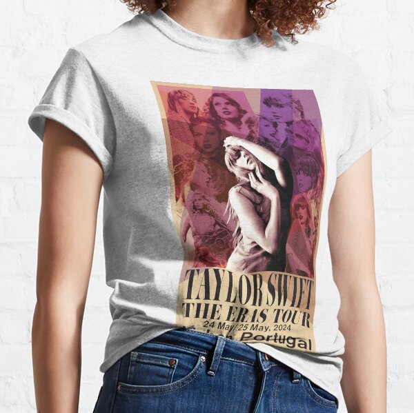 Aperçu de l'œuvre THE ERAS TOUR de Taylor Swift (Lisbonne, Portugal) créée et vendue par EdgyIsDesigns.