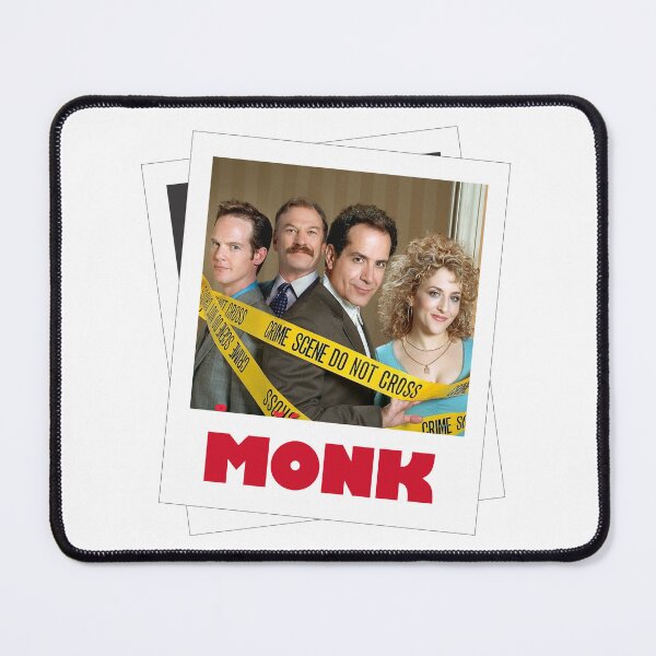 Item preview, Adrian Monk tv show Monk collage Sharona Fleming Leland Stottlemeyer Randy Disher designed and sold by My Favorite Store.