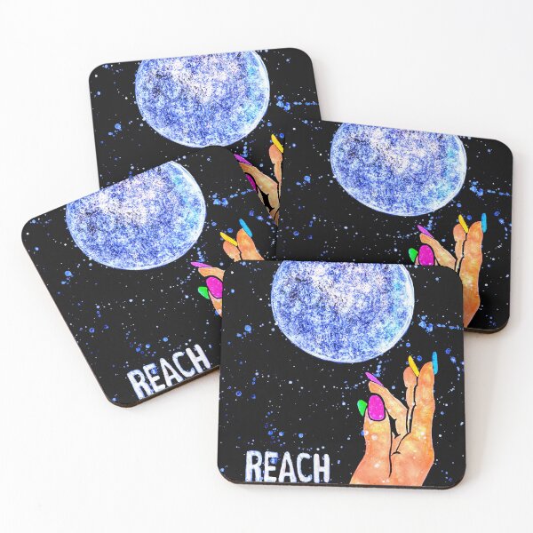 Item preview, REACH FOR THE MOON designed and sold by SOLSKETCHES.