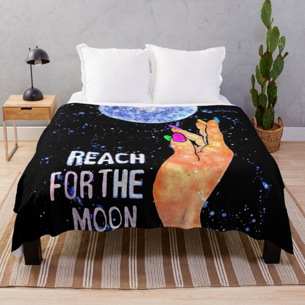 Item preview, REACH FOR THE MOON designed and sold by SOLSKETCHES.
