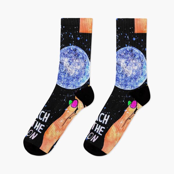 Item preview, REACH FOR THE MOON designed and sold by SOLSKETCHES.