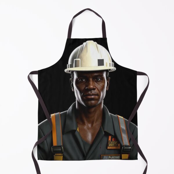 Item preview, construction worker, man, helmet, worker designed and sold by DonnaBlankaArt.