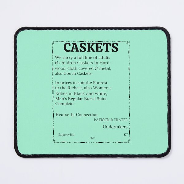 Item preview, Patrick & Prater Undertakers Salyersville, Kentucky designed and sold by JoezPlace.