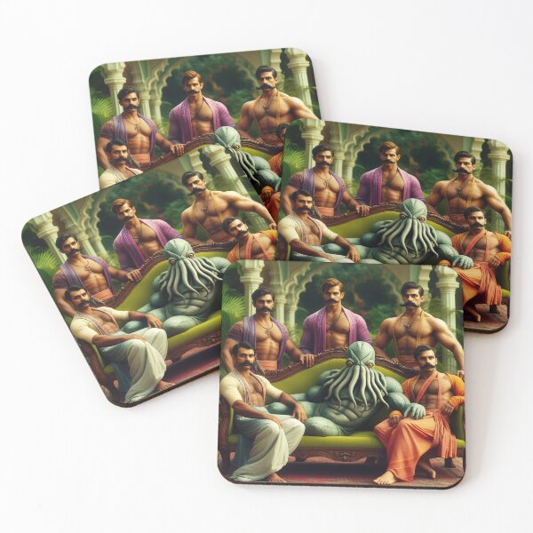 Item preview, Five Guys and Cthulhu designed and sold by NateFM.